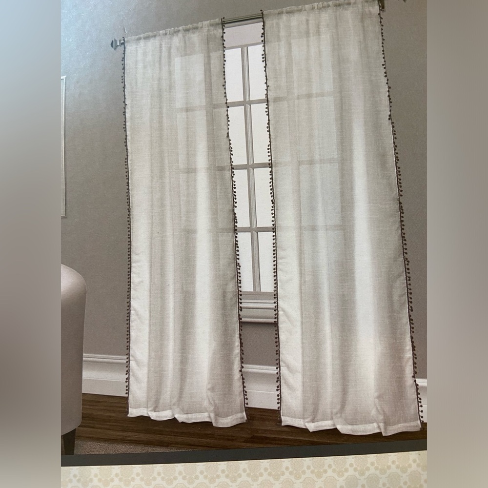 Brand New Sheer Curtains